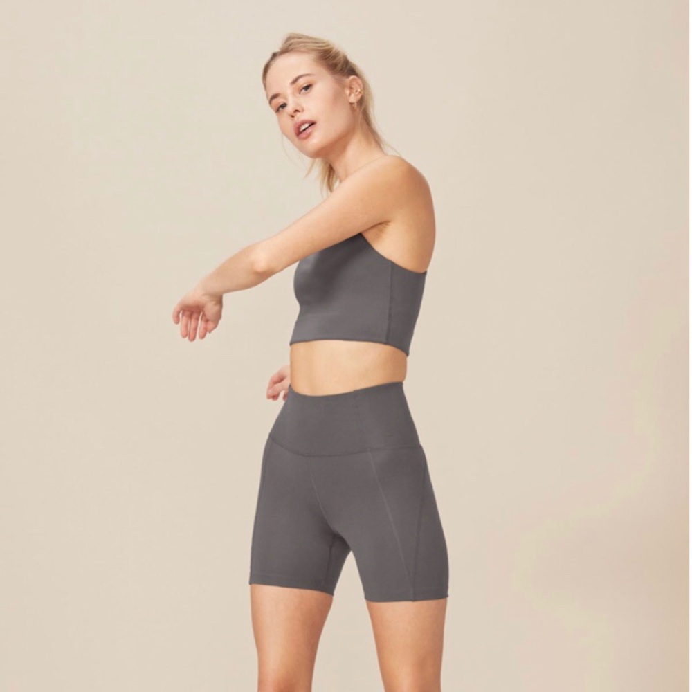 High rise girlfriend collective run short